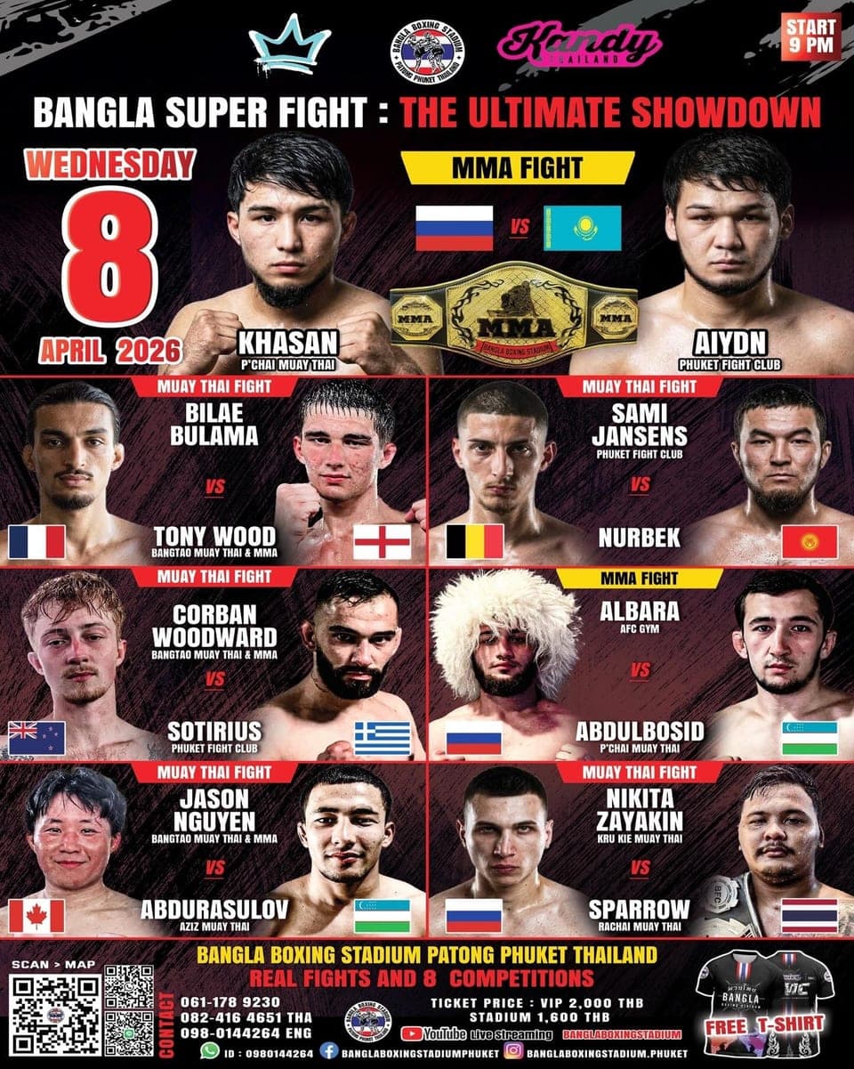 BANGLA SUPER FIGHT : THE ULTIMATE SHOWDOWN 8 APRIL 2026