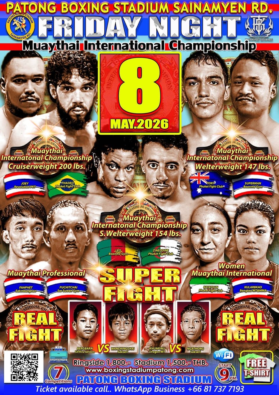Muaythai International Championship 8 MAY 2026
