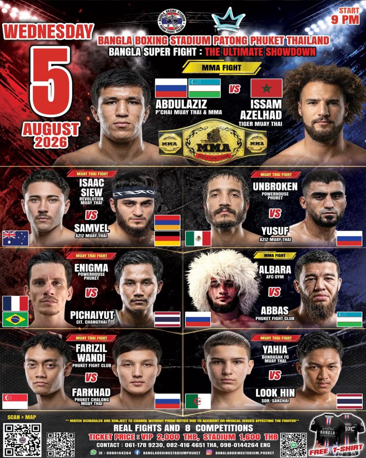 BANGLA SUPER FIGHT : THE ULTIMATE SHOWDOWN 5 AUGUST 2026