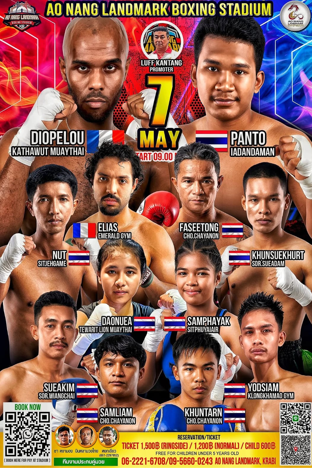 AO NANG LANDMARK BOXING STADIUM 7 MAY 2026