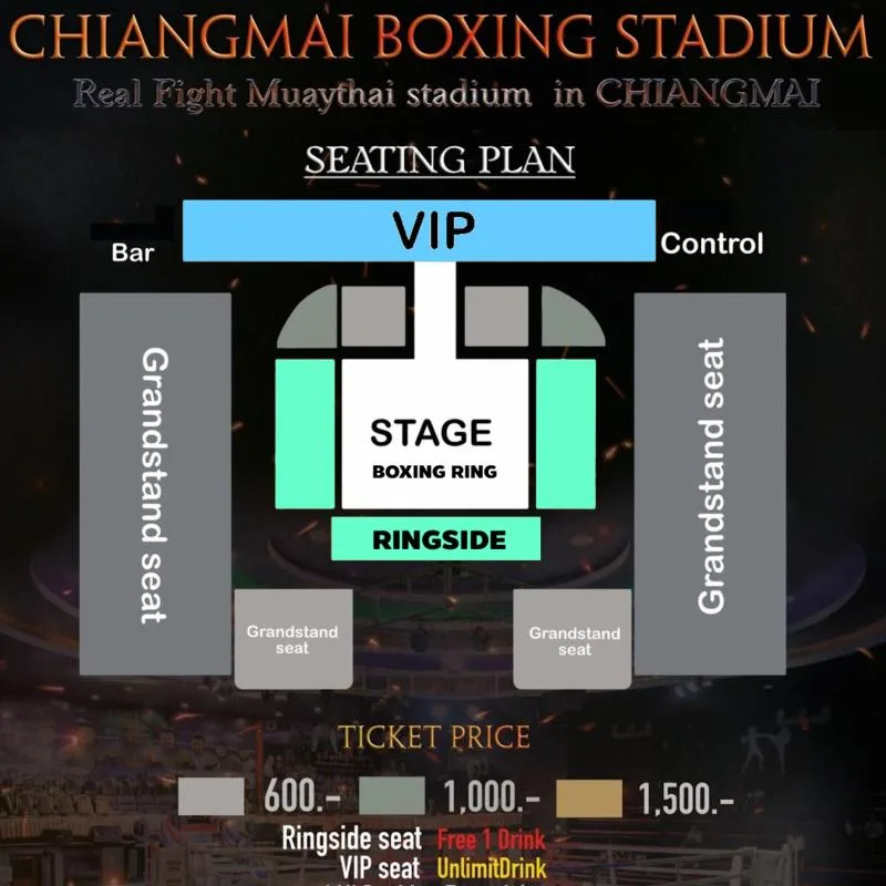 Stadium seating schema